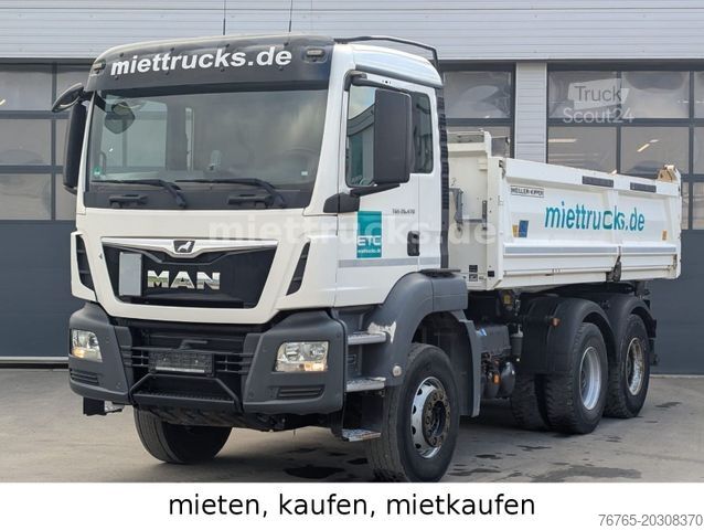 Tipvogn MAN 26.470 6x4 Meiller Bordmatik  1760 Euro mtl.