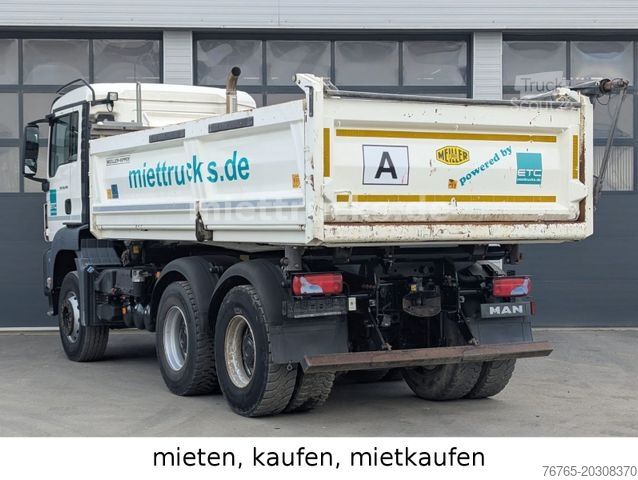 Tipvogn MAN 26.470 6x4 Meiller Bordmatik  1760 Euro mtl.
