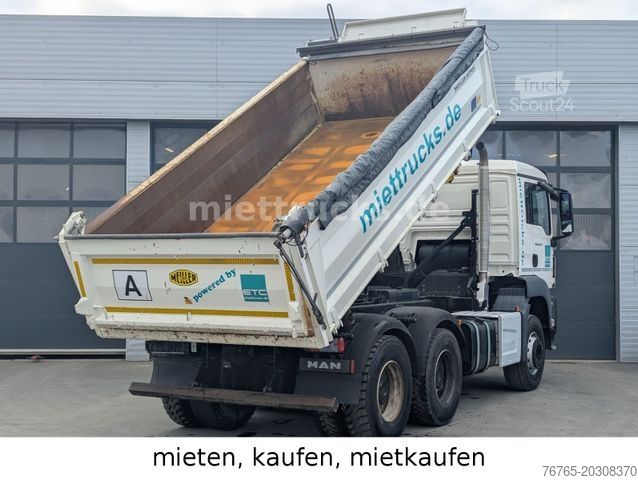 Tipvogn MAN 26.470 6x4 Meiller Bordmatik  1760 Euro mtl.