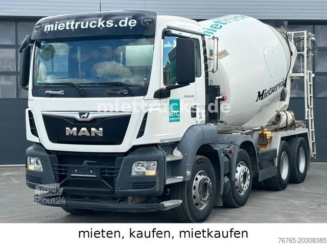 Concrete mixer truck MAN 32.420 Putzmeister 10m³ mieten,kaufen,mietkaufen