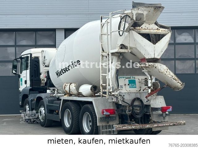 Concrete mixer truck MAN 32.420 Putzmeister 10m³ mieten,kaufen,mietkaufen
