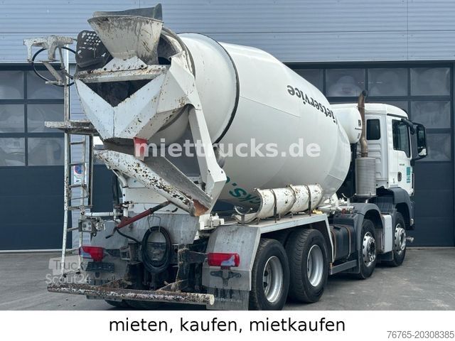 Concrete mixer truck MAN 32.420 Putzmeister 10m³ mieten,kaufen,mietkaufen