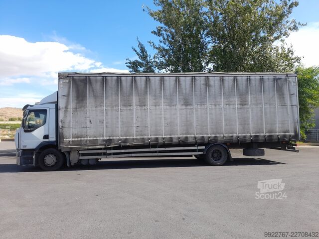 Camion con cassone aperto e teloni laterali Renault Renault Premium 320 DXi