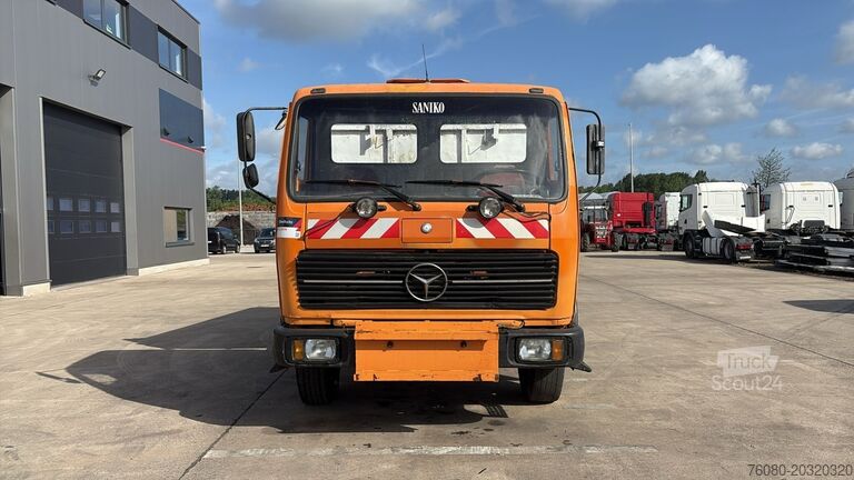 3-sidet tippelad Mercedes-Benz SK 1628 (V8 / LAMES / GRAND PONT / POMPE MANUELLE)