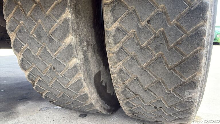 3-sidet tippelad Mercedes-Benz SK 1628 (V8 / LAMES / GRAND PONT / POMPE MANUELLE)