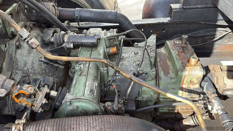 3-sidet tippelad Mercedes-Benz SK 1628 (V8 / LAMES / GRAND PONT / POMPE MANUELLE)
