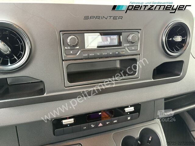 Фургон с двойной кабиной Mercedes-Benz Sprinter 314 CDI Doka Pritsche, Klima, Standh., AHK 2,8 t.