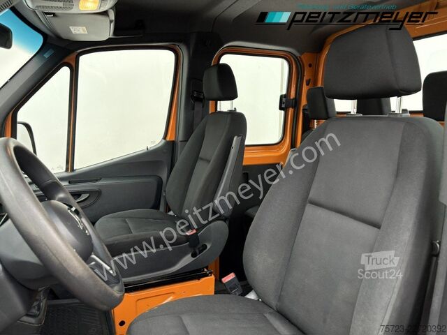 Фургон с двойной кабиной Mercedes-Benz Sprinter 314 CDI Doka Pritsche, Klima, Standh., AHK 2,8 t.