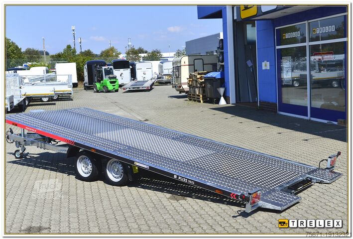 Remolque transportador de automóviles Lorries PLI 35-5521 ZBH2 Zwischenboden Hydraulik