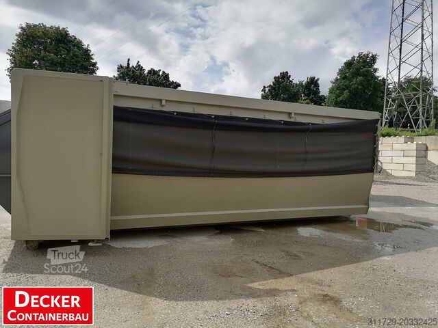 Roll-off container Decker Containerbau Abrollcontainer ca. 38m³, Eco-Line