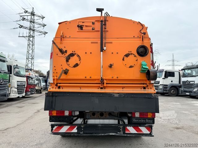 Balayeuse de voirie MERCEDES-BENZ Axor/1829/Euro5/Faun-VIAJET-7R/L/Kehrmaschine/