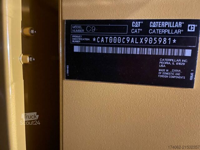 Tilslag Caterpillar DE330E0 - C9 - 330 kVA Generator - DPX-18022