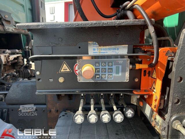 Camión volquete MAN TGM 18.280 4x4BB*Terex-Kran*Meiller-Kipper*