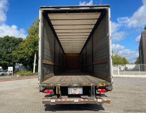 Schuifzeilen Fruehauf AIR SUSPENSION, DISC BRAKES (good France truck)