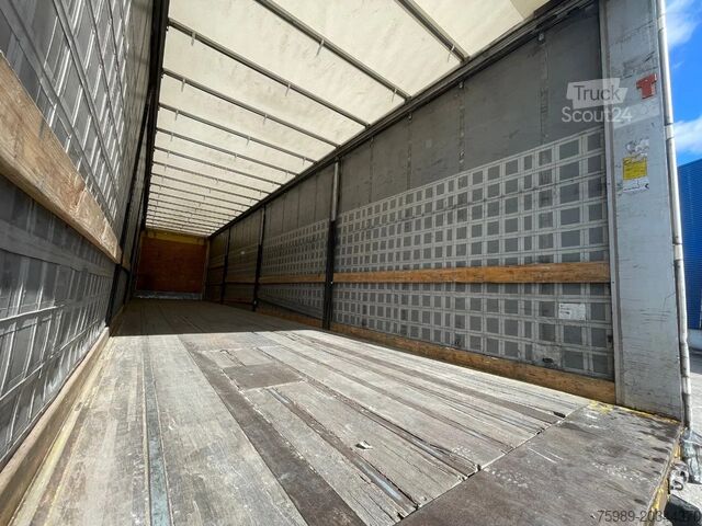 Schuifzeilen Fruehauf AIR SUSPENSION, DISC BRAKES (good France truck)