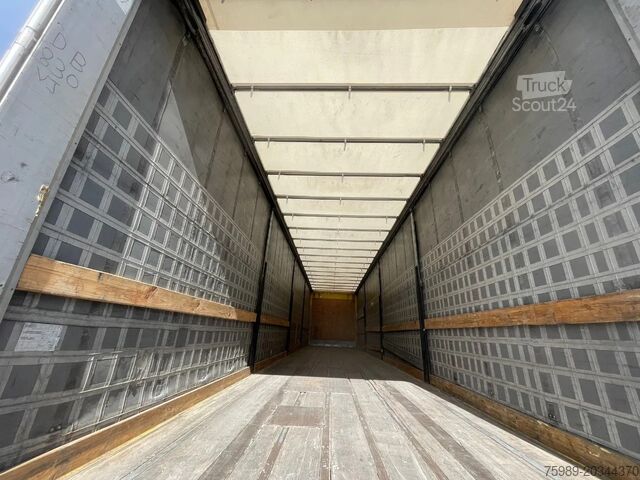 Schuifzeilen Fruehauf AIR SUSPENSION, DISC BRAKES (good France truck)