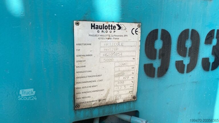Artikulisana radna platforma Haulotte HA12 IP (12m)