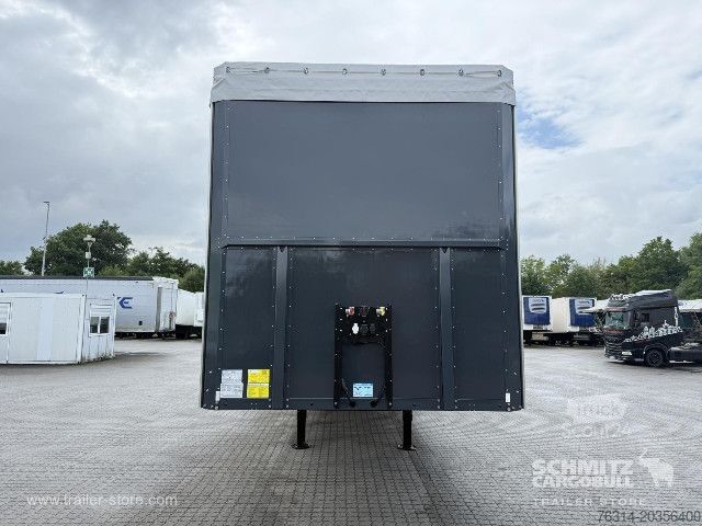 Open oplegger met zeil Berger Curtainsider Standard Getränke