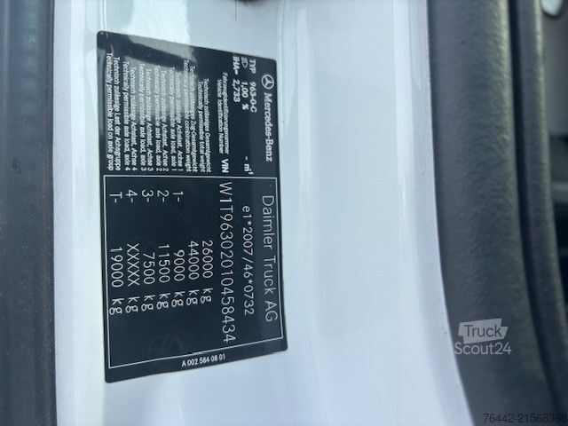 Autožeriav MERCEDES-BENZ ACTROS"2536L"-6X2/4-KRAN/FUNK/5X HYDR!!/PRITSCHE