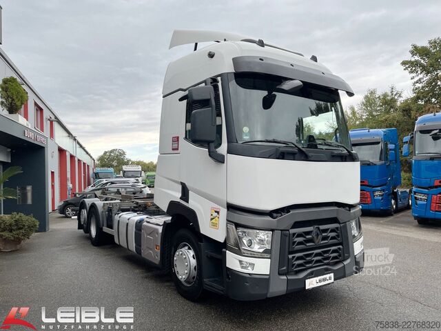 Mainomas kėbulo sunkvežimis RENAULT T 460 Comfort*BDF*VollLuft/Lift*2xTank*