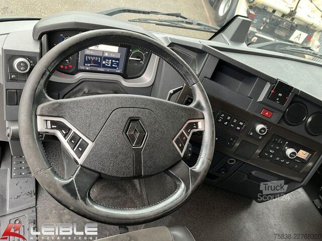 Mainomas kėbulo sunkvežimis RENAULT T 460 Comfort*BDF*VollLuft/Lift*2xTank*