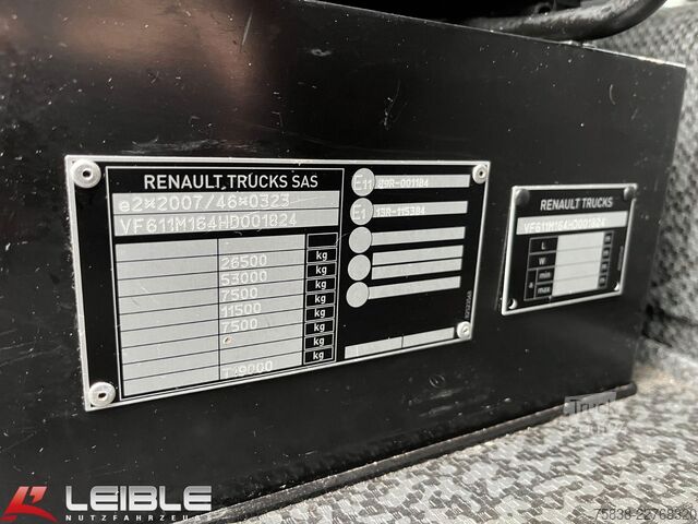 Mainomas kėbulo sunkvežimis RENAULT T 460 Comfort*BDF*VollLuft/Lift*2xTank*