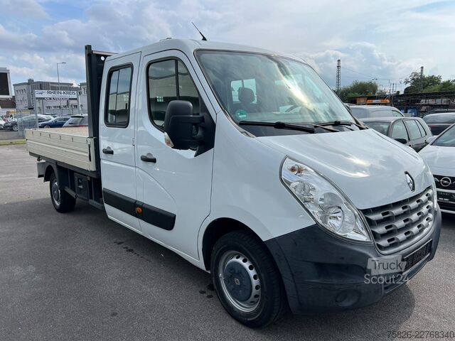 Pritschenwagen RENAULT Master III DoKa Pritsche L3H1 3,5t*Klima*AHK*