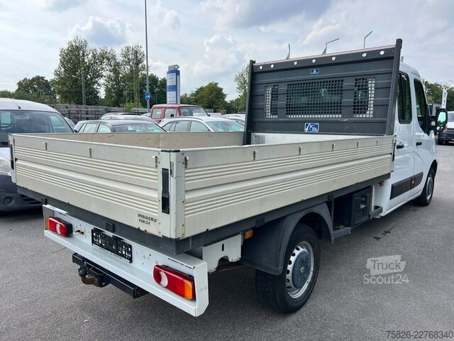 Pritschenwagen RENAULT Master III DoKa Pritsche L3H1 3,5t*Klima*AHK*
