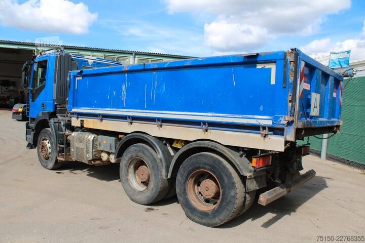 Camion-benne tricar IVECO AD260T45 6x4 BB 450 INTARDER Nr: 665