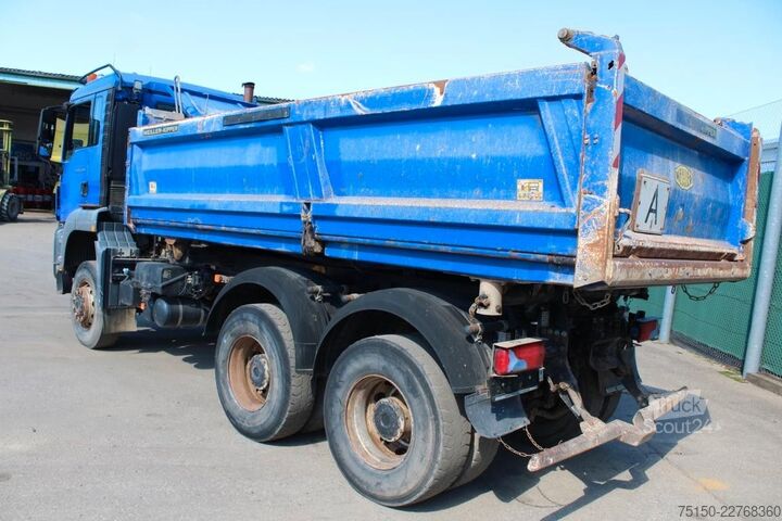 Autocamion basculant tridirecțional MAN TGS 26.440 6x6 BB ALLRAD BORDMATIK Nr.: 734