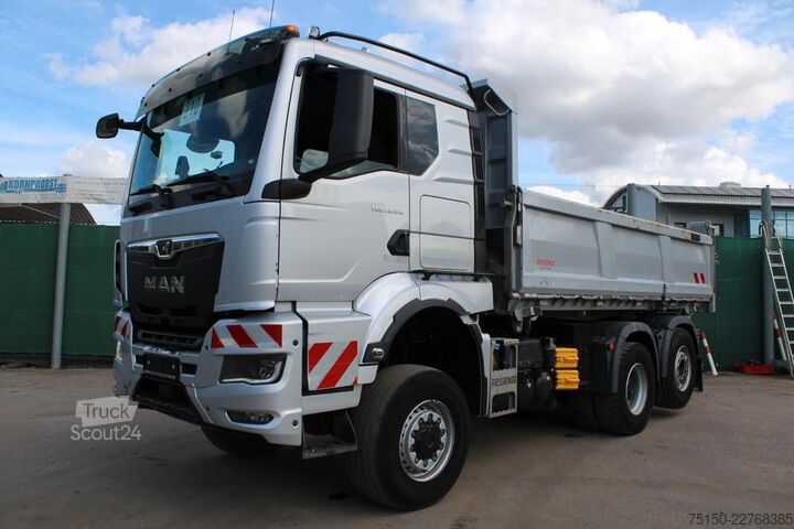 Háromirányú billenő teherautó MAN 28.510 6x4 BL ALLRAD BORDMATIK Nr: 210