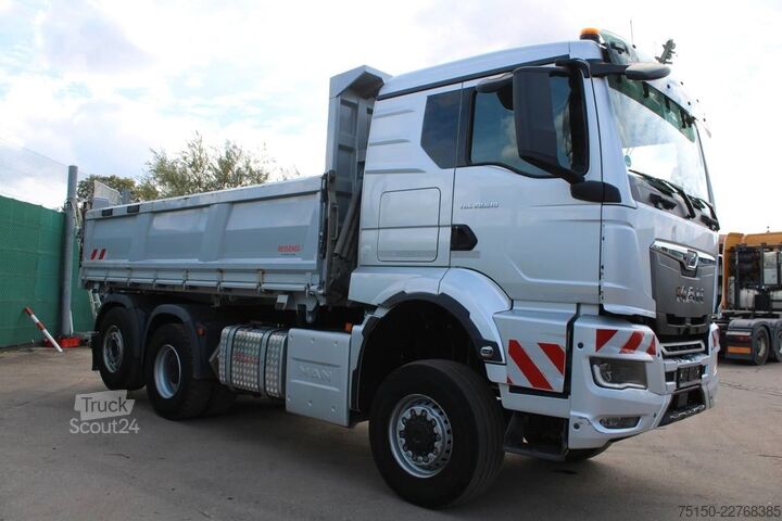 Háromirányú billenő teherautó MAN 28.510 6x4 BL ALLRAD BORDMATIK Nr: 210