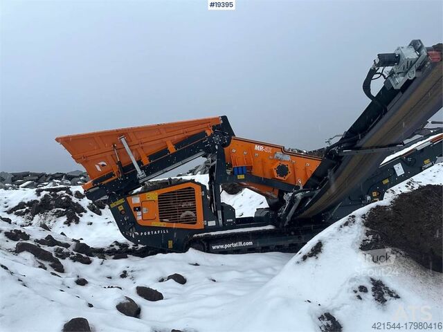 Screeningsanlæg Portafill MR-5 quarry sieve w/ extra cloths. WATCH VIDEO.
