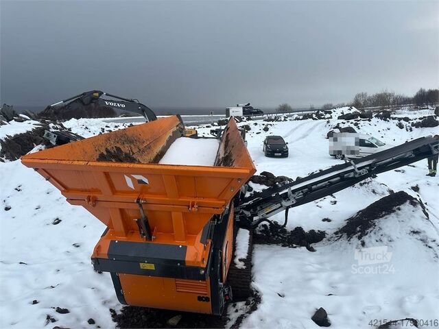 Screeningsanlæg Portafill MR-5 quarry sieve w/ extra cloths. WATCH VIDEO.
