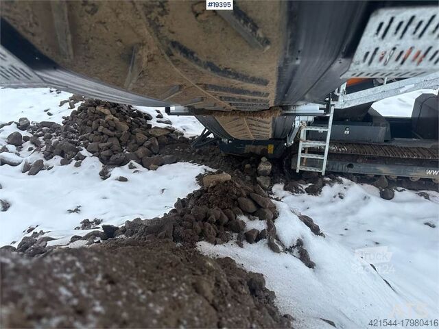 Screeningsanlæg Portafill MR-5 quarry sieve w/ extra cloths. WATCH VIDEO.