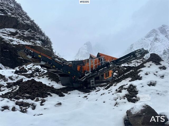 Screeningsanlæg Portafill MR-5 quarry sieve w/ extra cloths. WATCH VIDEO.