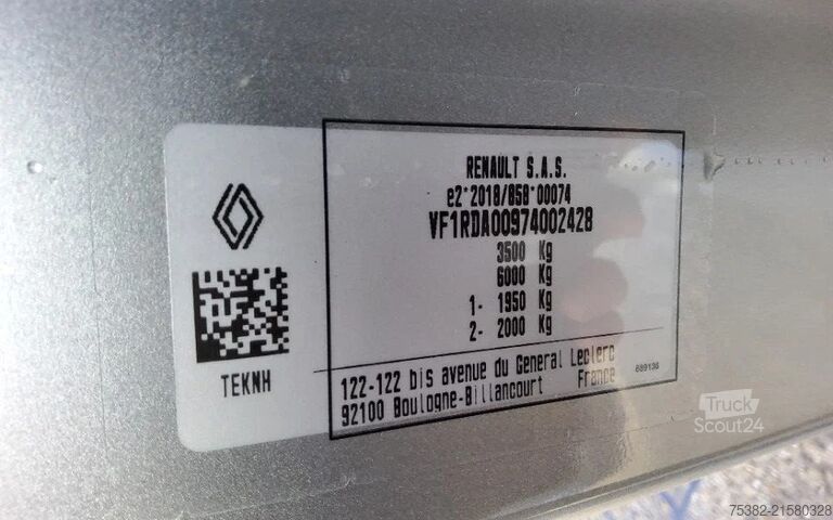 Panelvan Renault Master 170.35  EURO 6  L2H2 GESLOTEN GRIJS META...