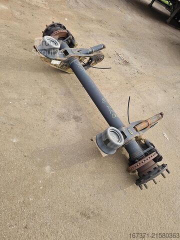 As SAF B9-19W | TRAILER AXLE SINGEL TIRE| DISC