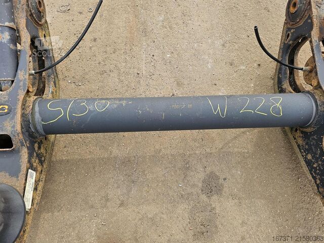 As SAF B9-19W | TRAILER AXLE SINGEL TIRE| DISC