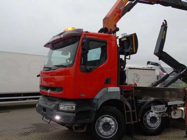 Автомобил с кран Renault Kerax 420DCI + PALFINGER 29002 + 8X4 + MANUAL +...