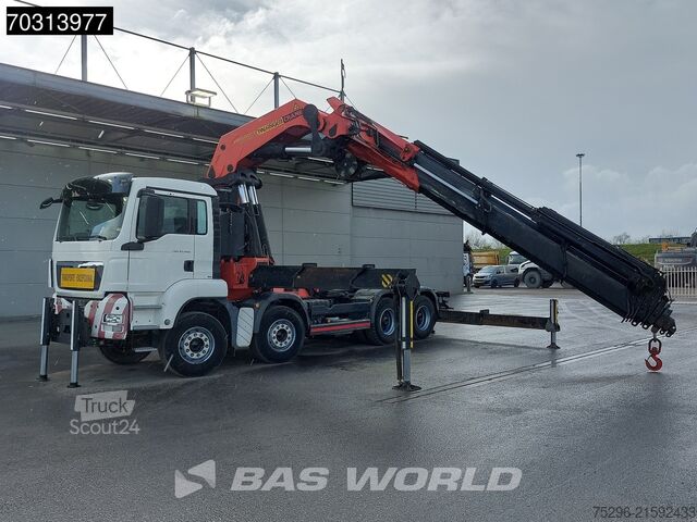 Standard-SZM MAN TGS 41.480 TGS 8X4 Palfinger PK150002 Crane Kra...