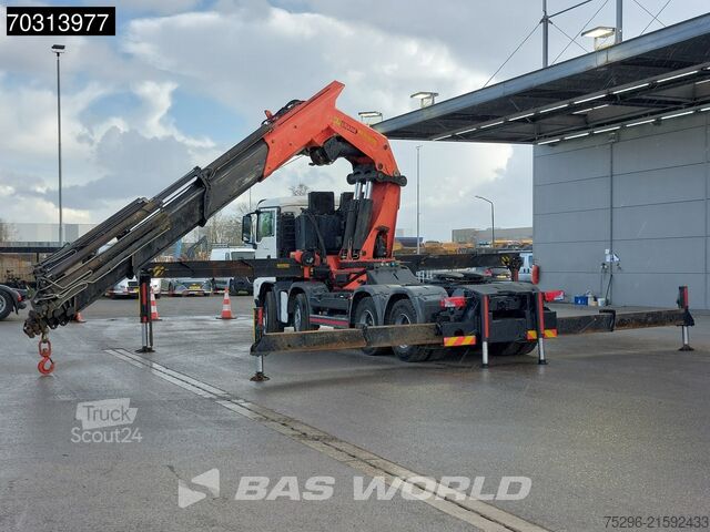 Standard-SZM MAN TGS 41.480 TGS 8X4 Palfinger PK150002 Crane Kra...