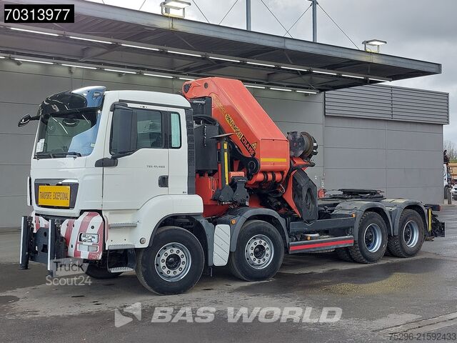 Standard-SZM MAN TGS 41.480 TGS 8X4 Palfinger PK150002 Crane Kra...