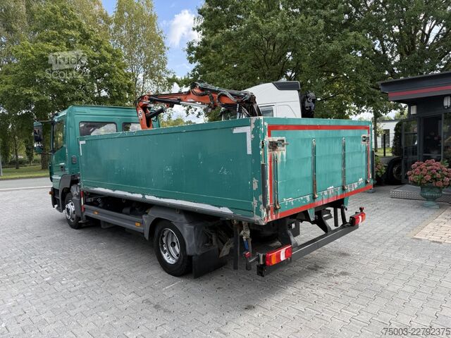 Pick-up varebil Mercedes-Benz Atego 818 L Kran Atlas 35.2 A2