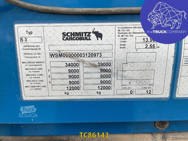 Schuifzeilen Schmitz Cargobull scs 27 srem