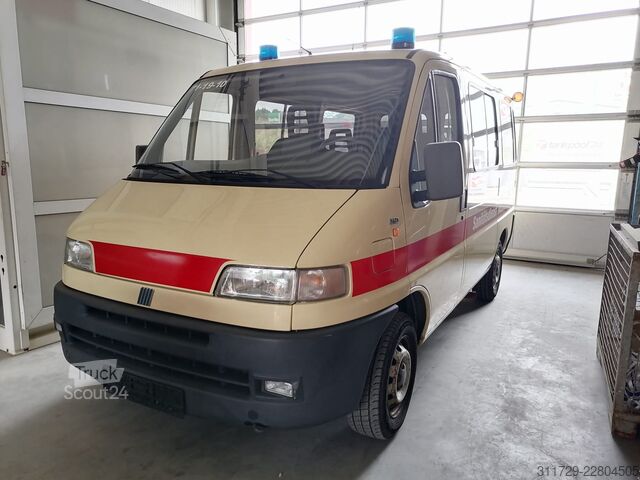 Vintage vrachtwagen Decker Containerbau Fiat Ducato 230 D – 2.5 Diesel Old TIme