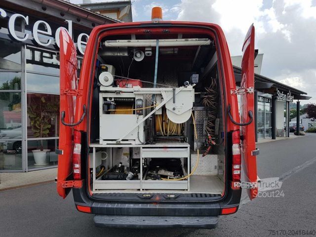Bestelwagen met verhoogd dak MERCEDES-BENZ Kanal Rohr TV Kamera Inspektion Ibak