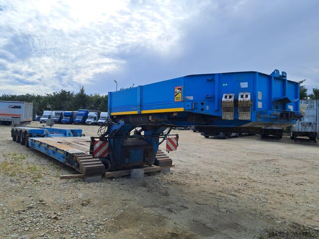 ημιρυμουλκούμενο χαμηλού φορτίου FAYMONVILLE STBZ-4VA - / 4 steered axles / 83 t