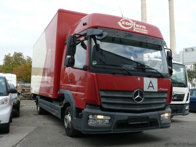 Furgons ar kasti MERCEDES-BENZ Mercedes-Benz Atego 821 Koffer*Liege*6 Sitz*Sthz