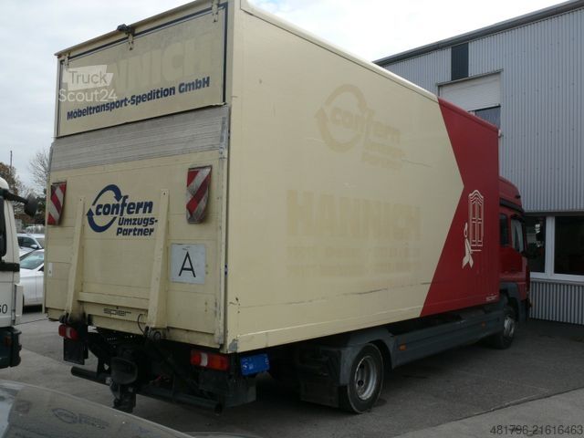 Furgons ar kasti MERCEDES-BENZ Mercedes-Benz Atego 821 Koffer*Liege*6 Sitz*Sthz